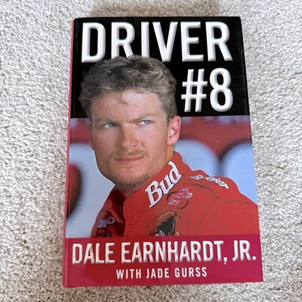 Driver #8 Dale Earnhardt, Jr. hardback book 2002’